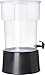 Carlisle FoodService Products Round Beverage Dispenser, Durable Drink Dispenser with Spigot and Sturdy Base for Catering, Events, and Parties, Plastic, 5 Gallons, Black