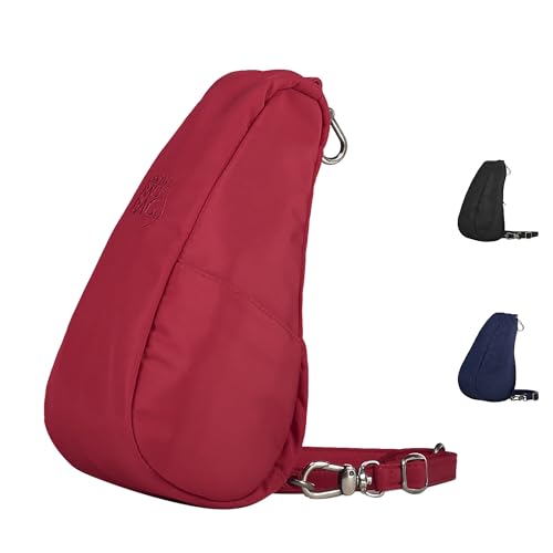 AmeriBag womens Microfiber Baglett Shoulder Bag,Red,one size