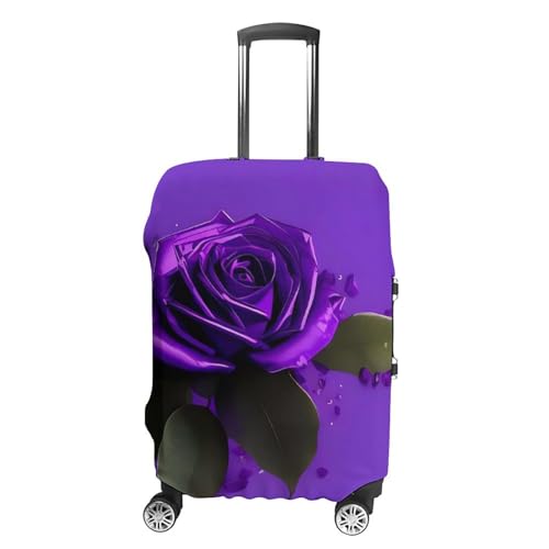 Housse anti-poussière lavable pour valise de 48,3 à 81,3 cm rose violet
