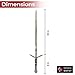 MedievalDepot W Aerondight Sword of The Lady of The Lake – Overall 50