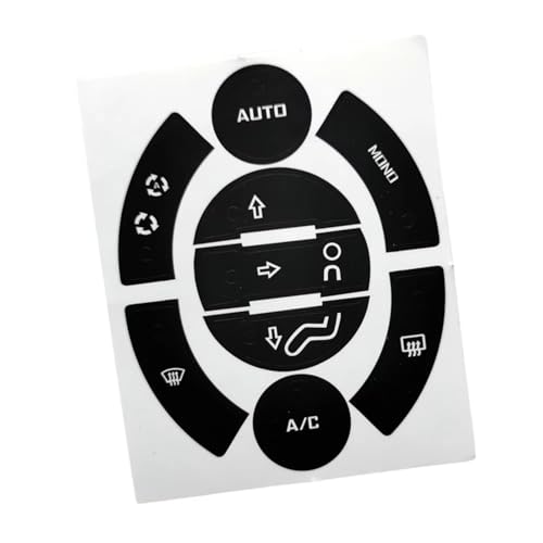 Autocollants boutons lève-vitre voiture kit réparation climatisation 308 3008