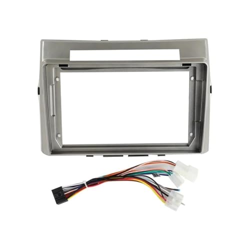 Panel Estéreo Coche para Toyota para Corolla para Verso 2004-2009 Marco De Radio Estéreo De 9 Pulgadas Unidad Principal 2 DIN Marco Tablero Marco Radio
