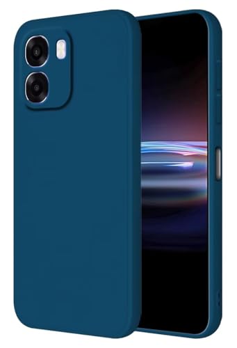 HONLEN Custodia Compatibile con OPPO A6X / OPPO A6K (6.75' Inches) Morbida Liquido TPU Silicone Case Protettiva, Antiurto in Antigraffio Cover Protettiva