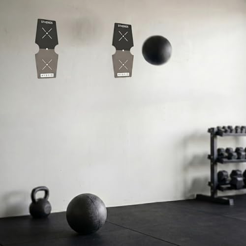 Image of Hyrox Wall Ball Target Sticker Pack of 2, High Adhesive Wall Target Decals for Hyrox & Functional Fitness Training, Removable Renter Friendly Wall Ball Target Marker