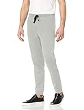 Nautica Men's Knit Jogger with Graphic Logo Pants, Grey Heather, X-Large