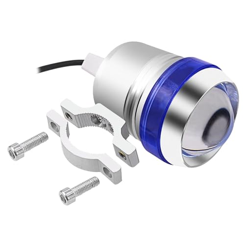 Luces de trabajo for motocicleta, antiniebla, LED, 12 V, 125 W, focos auxiliares for, accesorios for coche(Blue)