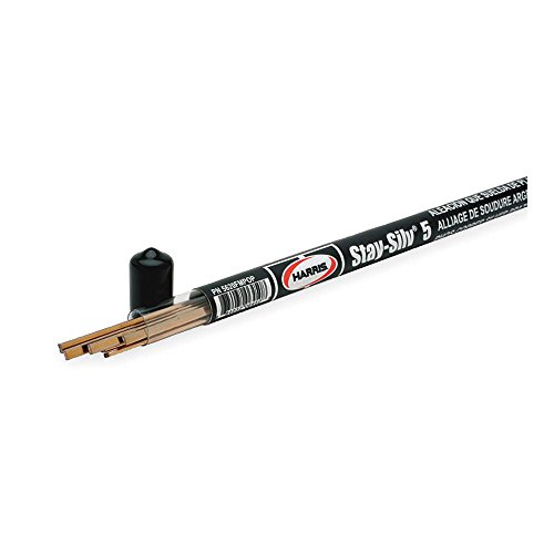 Brazing Rod, 1/8x20,1190-1500 F, PK 7
