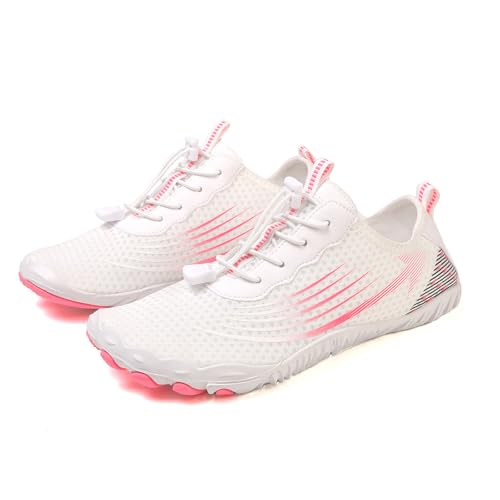 Orthotic Water Shoes with Arch Support for Women Wide Width Walking Barefoot Grounded Footwear for Women Men with Neuropathy Wide Toe Box Sneakers Diabetic Shoes Swim Beach Pool Shoe Unisex2