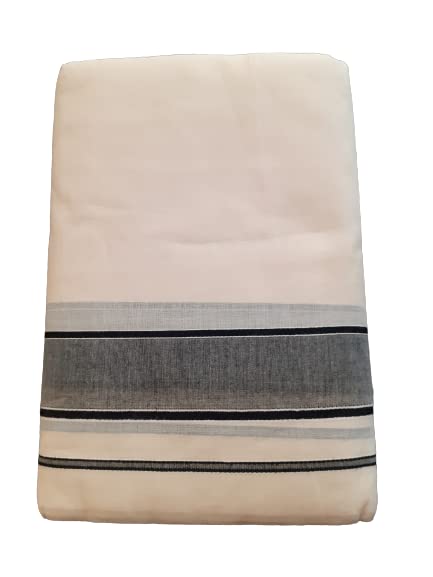 fashionkiosks Canal Black Border Men's Off white Kerala Cotton Dhoti-picture-47