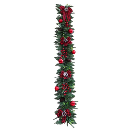Guirlande de Noël lumineuse 140 cm pour sublimer votre décoration de cheminée