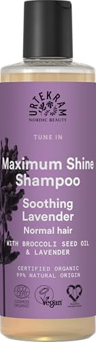 URTEKRAM SOOTHING LAVENDER champu brillo 250ml. – shampoing doux qui apporte légèreté et fraîcheur à la chevelure, contenance 250 ml, convient pour...