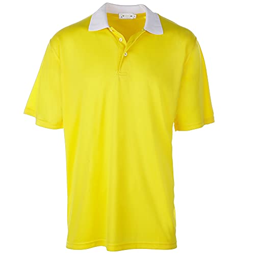 Men’s Short Sleeve, Comfortable, Wicking Breathable Sport Polo Shirt for Men's with Free Golf Hat