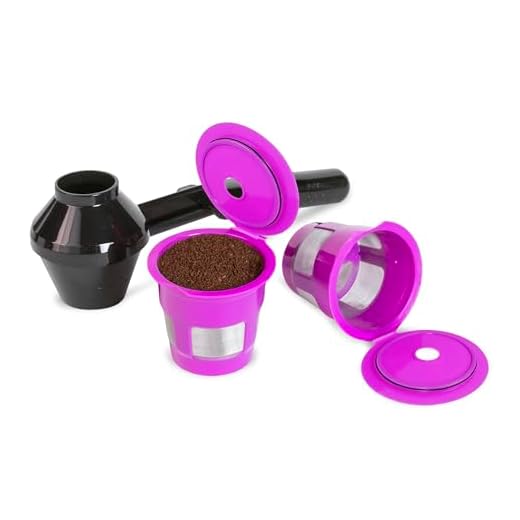 Cafe Fill Value Pack by Perfect Pod | Reusable K Cup Coffee Pod Filters & Coffee Scoop, Compatible with Keurig K-Duo, K-Mini, 1.0, 2.0, K-Series and Select Single Cup Coffee Makers