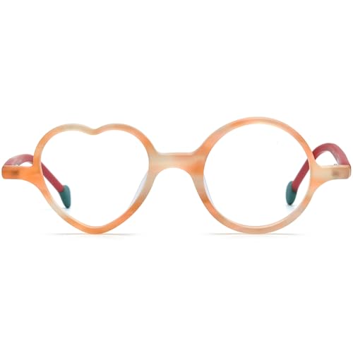 Image of HEPIDEM Multicolor Acetate Glasses Frame Men Women Round Eyeglasses Optical Spectacles 9377