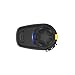 Sena Bluetooth Headset and Intercom with Built-In FM Tuner for Scooters/Motorcycles with Universal Microphone Kit (Dual Pack) (SMH5D-FM-UNIV) , Black