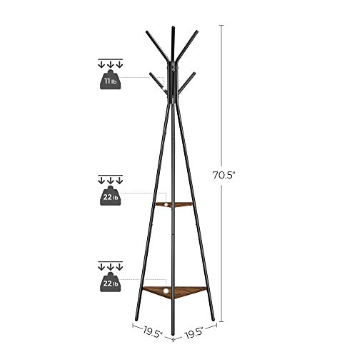 Vasagle URCR16BX Coat Rack Freestanding thumb #6