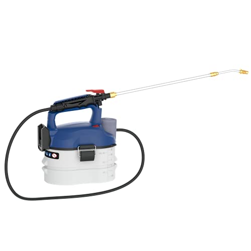 Güde Akku Sprühgerät SG 18-0 (18V E³ Serie, Li-Ion, 3 l Behältervolumen, autom. Pumpe, 0,5 l/min Durchflussrate, 46-73 cm Teleskoplanze, 1,1 m Sprühschlauch, Tragegurt, ohne Akkupack und Ladegerät)