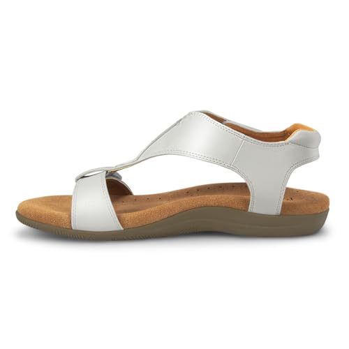 PARTY Women's Open Toe Sandals Arch Support and Adjustable Straps Comfortable Sandals for Walking3