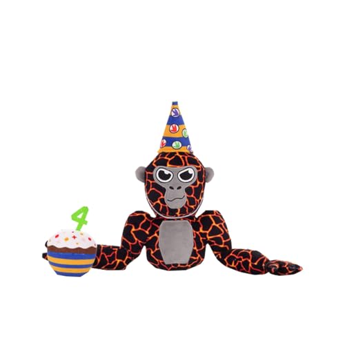 Gorrila Tag Plush Toy Tag Monkey Plush Toy Stuffed Animal Doll for Game Lovers and Boys Girls Birthday Gifts