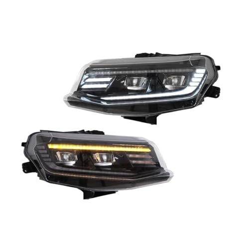 Faros LED Camaro 2016-2019 con DRL y proyector Angel Eye LHD 3