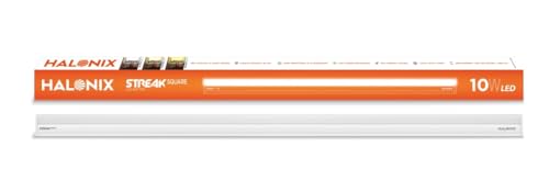 Image of Halonix 10W LED Batten /Led Tubelight | 2-ft Tubelight for Living Room & Bedroom | Cool day light | Pack 1