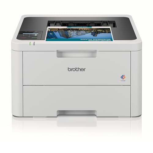 Brother Wireless All in One Printer HL-L3220CW with Advanced LED Color Laser Print Mobile Printing High Yield Ink Toner