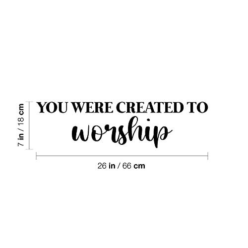 Vinilo decorativo con frase para pared 7 x 26 pulgadas miniatura 3