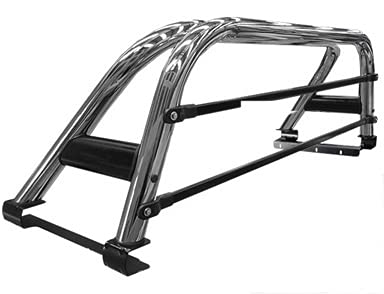 Kit quebra mato+Estribo Perso+Sant Antonio DUPLO Hilux CROMO