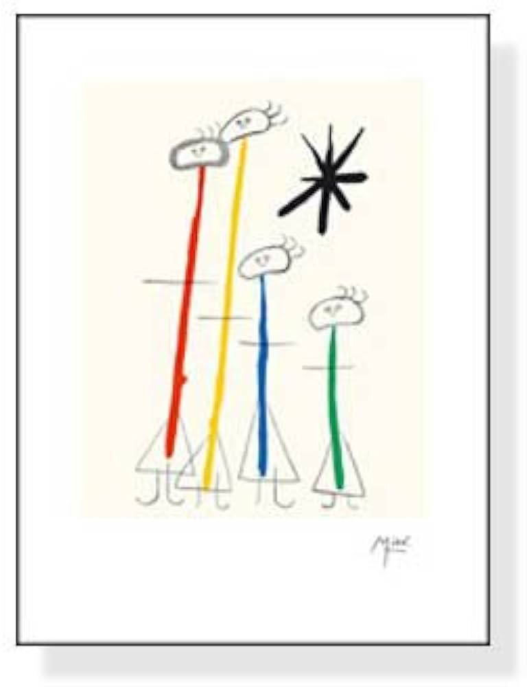 Amazon.co.jp: ポスター ジョアン ミロ Parler seul Lithographie Amazon.co.jp: ポスター ジョアン ミロ Parler seul Lithographie