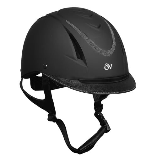 Ovation Z-6 Glitz 2.0 Helmet (Glitter Black, S/M)