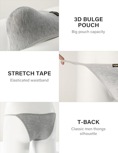 Arjen Kroos Men's Thong Swimwear Sexy G-String Briefs Underwear Swimsuit2