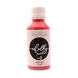 CrafTangles Chalk Paint - Ruby Red (100 ml)