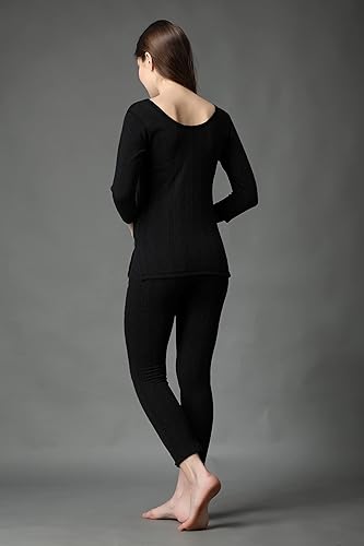 Image of FF Winter Wear Thermal Upper Vest and Bottom Lower Warmer Combo for Women Long Johns Underwear Set