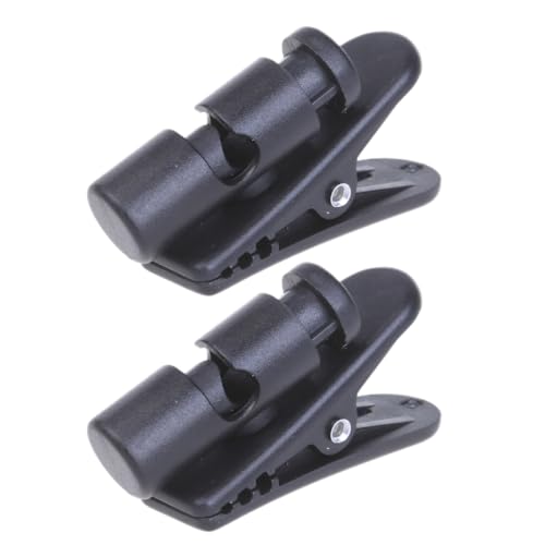 Easy to Use Headphones Wire Holder Headphones Clip Clamps Holder Mount Wire Lapel Clip Attach and Secure Earbud Cord