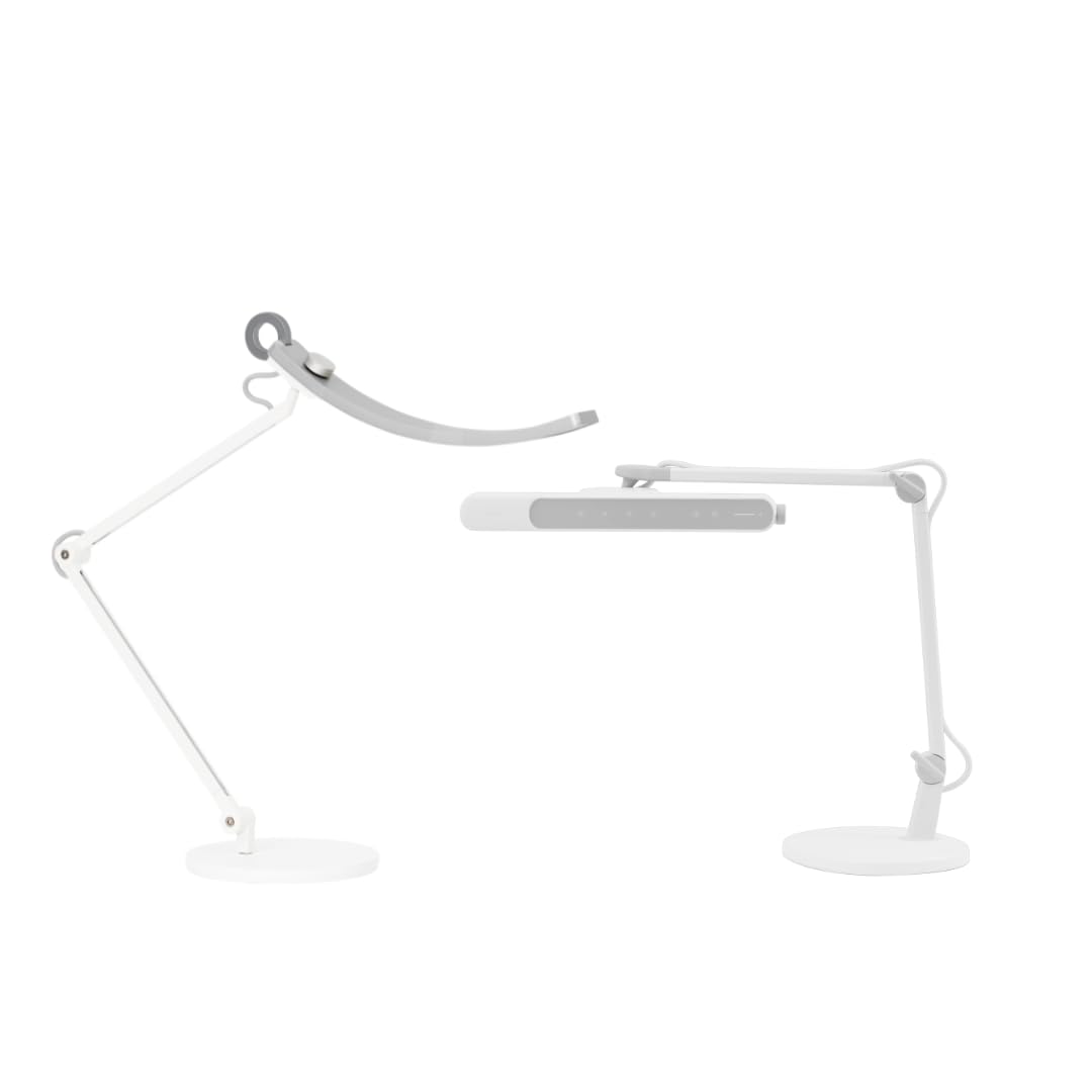 BenQ MindDuo 2 Kids Study Lamp (White) + e-Reading Desk Lamp 