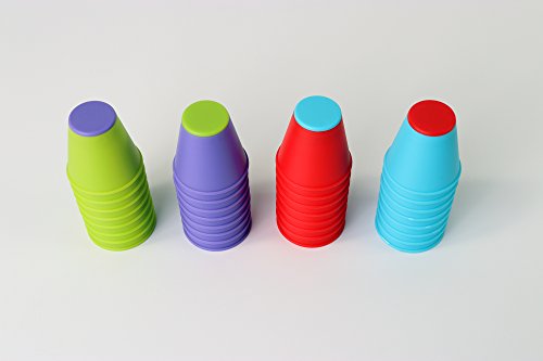 Buffalo Games Staccups-Match And Stack To Win The Race Speed Game #TOP4