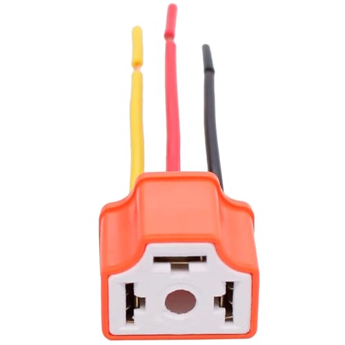 CABLEPELADO – Conector H4 para Faros de Coche – Zócalo con Cables de 12 cm, Aislamiento de Caucho y Compatibilidad Universal – Resistente al Calor y a la Humedad para Instalación Segura (2)