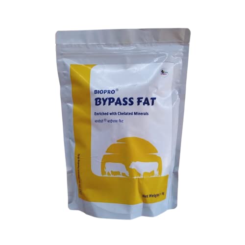 Image of Bio Pro Bypass Fat For Cow, Cattle, Buffalo & Farm Animals,Increase Milk Production Powder For All Life Stages(1Kg)