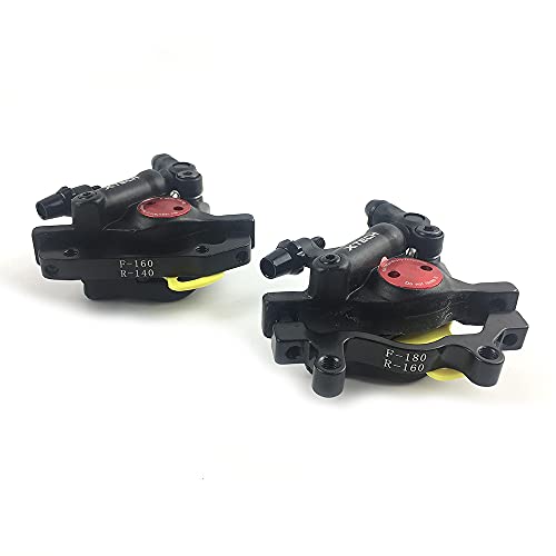 Catazer Mtb Road Hb-100 Mtb Road Line Pulling Hydraulic Disc Brake Calipers Front & Rear Mountain Bike Disc Brake E-Bike Disc Brake (1 Pair Black) #TOP2