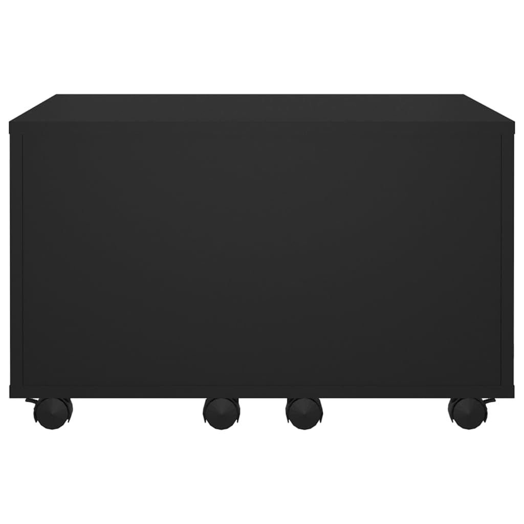 Couchtisch Schwarz 60x60x38 cm Spanplatte