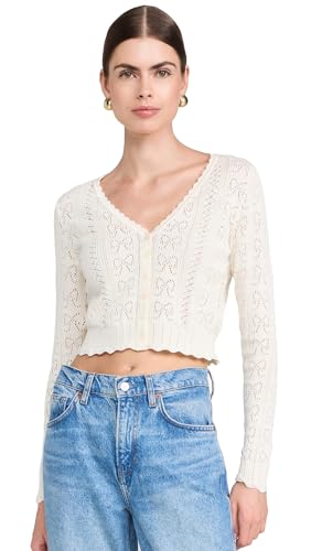 LOVESHACKFANCY Women's Petra Cardigan
