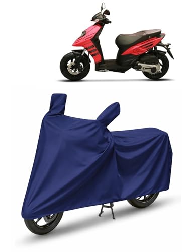 Image of Bike /SCOOTY Cover for Aprilia Storm 125 with Side Mirror Pocket & Buckle Belt | HIGH Material Quality | Weather Resistant