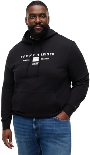 Sweat à capuche Tommy Hilfiger premium zippé homme noir Mw0mw44052
