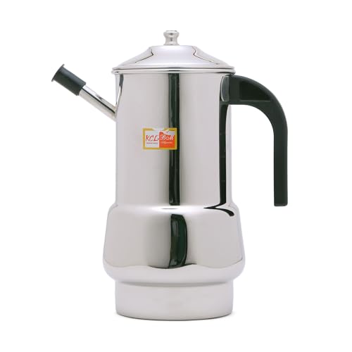 Image of KCL Stainless Steel - Oil Dispenser With Nozzle Oil Pot - 1000ML