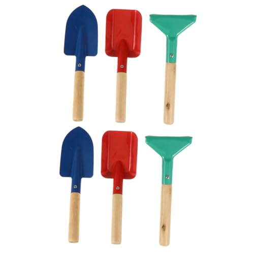 HEMOTON 1 Set Gardening Tool Lightweight Shovel Rake for for Digging Transplanting Beach Sandbox Fun Encourages Gardening Interest