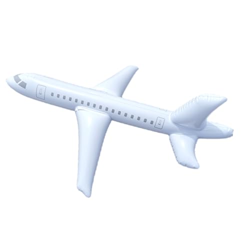 Ballons gonflables, 1 m, avion gonflable, pour anniversaire d'enfant, pliable, décoration d'anniversaire mignon, pour enfants, avion gonflable, cadeau d'anniversaire...