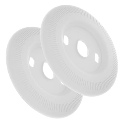 LALAFINA 2 piezas de Termostato Placa de Montaje Compatible con Nest Thermostat Protección de Pared para Control de Temperatura Instalación y Limpieza para Decoración