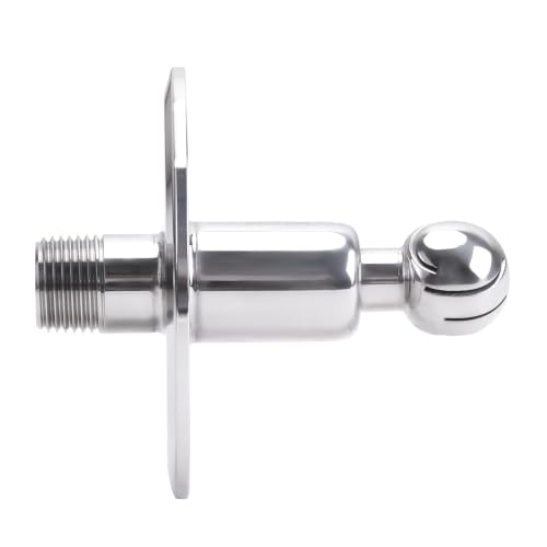 Image of DERNORD Sanitary Rotary Spray Ball 3 inchTC X 1 /2 inchMNPT CIP Tank Cleaning Ball