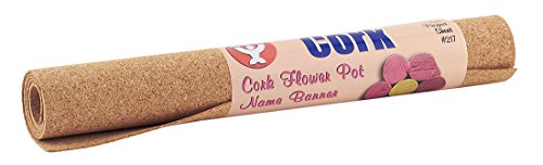 Hygloss Rolled Cork Sheet, 12" x 24"