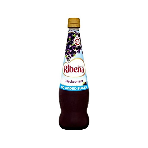 Ribena Blackcurrant No Added Sugar Squash 850ml (Pack of 4)